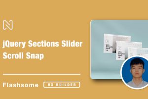 jQuery Sections Slider/ JS Scroll Snap Flashsome WordPress